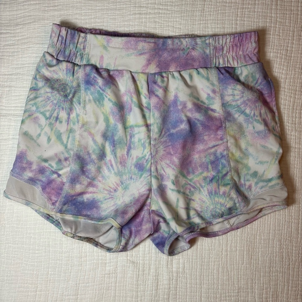 Shosho Pastel Tie-Dye Shorts